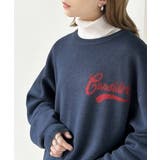 ブルー | 《JAVAジャバ 別注》4wayダブルジャガードクルーネックニット | Classical Elf