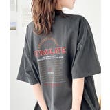 ゆるっとカジュアルに着こなす。綿100%ピグメント加工グラフィックTシャツ | Classical Elf  | 詳細画像3 