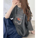 ゆるっとカジュアルに着こなす。綿100%ピグメント加工グラフィックTシャツ | Classical Elf  | 詳細画像4 