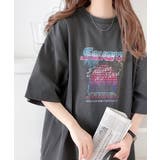 ゆるっとカジュアルに着こなす。綿100%ピグメント加工グラフィックTシャツ | Classical Elf  | 詳細画像5 