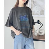 ゆるっとカジュアルに着こなす。綿100%ピグメント加工グラフィックTシャツ | Classical Elf  | 詳細画像12 