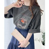 ゆるっとカジュアルに着こなす。綿100%ピグメント加工グラフィックTシャツ | Classical Elf  | 詳細画像20 