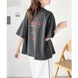 ゆるっとカジュアルに着こなす。綿100%ピグメント加工グラフィックTシャツ | Classical Elf  | 詳細画像33 