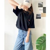 シンプルなのに格上げ。綿100％シルケット素材裾ドロストオーバーサイズTシャツ | Classical Elf  | 詳細画像18 