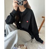 シンプルなのに格上げ。綿100％シルケット素材裾ドロストオーバーサイズTシャツ | Classical Elf  | 詳細画像26 