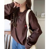 シンプルなのに格上げ。綿100％シルケット素材裾ドロストオーバーサイズTシャツ | Classical Elf  | 詳細画像37 