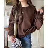 シンプルなのに格上げ。綿100％シルケット素材裾ドロストオーバーサイズTシャツ | Classical Elf  | 詳細画像40 