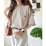 シンプルなのに格上げ。綿100％シルケット素材裾ドロストオーバーサイズTシャツ | Classical Elf  | 詳細画像46 