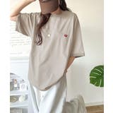 シンプルなのに格上げ。綿100％シルケット素材裾ドロストオーバーサイズTシャツ | Classical Elf  | 詳細画像50 