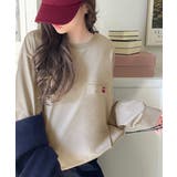 シンプルなのに格上げ。綿100％シルケット素材裾ドロストオーバーサイズTシャツ | Classical Elf  | 詳細画像53 