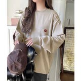 シンプルなのに格上げ。綿100％シルケット素材裾ドロストオーバーサイズTシャツ | Classical Elf  | 詳細画像56 