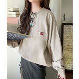 シンプルなのに格上げ。綿100％シルケット素材裾ドロストオーバーサイズTシャツ | Classical Elf  | 詳細画像57 