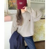 シンプルなのに格上げ。綿100％シルケット素材裾ドロストオーバーサイズTシャツ | Classical Elf  | 詳細画像58 