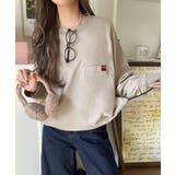 シンプルなのに格上げ。綿100％シルケット素材裾ドロストオーバーサイズTシャツ | Classical Elf  | 詳細画像59 