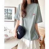 シンプルなのに格上げ。綿100％シルケット素材裾ドロストオーバーサイズTシャツ | Classical Elf  | 詳細画像65 