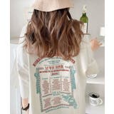 アイボリー | バック刺繍で抜かりなくキマる。綿100%レシピ刺繍ビッグTシャツ | Classical Elf