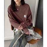 カジュアルコーデの主役に。イベントバックロゴ裏起毛プルオーバー | Classical Elf  | 詳細画像13 