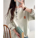 カジュアルコーデの主役に。イベントバックロゴ裏起毛プルオーバー | Classical Elf  | 詳細画像22 