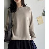 カジュアルコーデの主役に。イベントバックロゴ裏起毛プルオーバー | Classical Elf  | 詳細画像29 