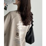 カジュアルコーデの主役に。イベントバックロゴ裏起毛プルオーバー | Classical Elf  | 詳細画像30 