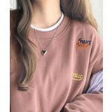 着るだけで今っぽさ叶う。ランダム刺繍クロップド丈裏起毛スウェット | Classical Elf | 詳細画像28
