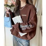 抜け感纏い、センスで遊ぶ。ロゴ袖刺繍&グラフィック裏起毛プルオーバー | Classical Elf | 詳細画像18