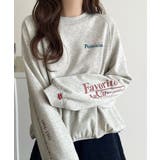 抜け感纏い、センスで遊ぶ。ロゴ袖刺繍&グラフィック裏起毛プルオーバー | Classical Elf | 詳細画像26