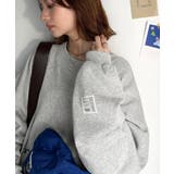 リラクシーに着こなす、オンナっぽカジュアル！裏起毛ワイドネックビックスウェット | Classical Elf  | 詳細画像11 