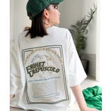 《JaVaジャバコラボ》背中で語る。綿100％バックグラフィック刺繍Tシャツ（半… | Classical Elf  | 詳細画像1 