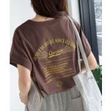《JaVaジャバコラボ》背中で魅せる。バック刺繍フレンチスリーブTシャツ（半袖） | Classical Elf  | 詳細画像11 