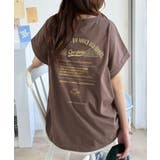 《JaVaジャバコラボ》背中で魅せる。バック刺繍フレンチスリーブTシャツ（半袖） | Classical Elf  | 詳細画像12 