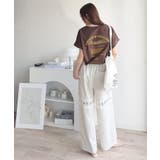 《JaVaジャバコラボ》背中で魅せる。バック刺繍フレンチスリーブTシャツ（半袖） | Classical Elf  | 詳細画像13 