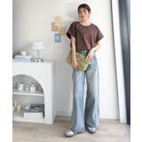 《JaVaジャバコラボ》背中で魅せる。バック刺繍フレンチスリーブTシャツ（半袖） | Classical Elf  | 詳細画像15 