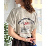 《JaVaジャバコラボ》背中で魅せる。バック刺繍フレンチスリーブTシャツ（半袖） | Classical Elf  | 詳細画像17 