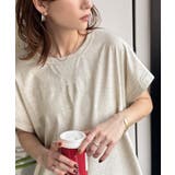 《JaVaジャバコラボ》背中で魅せる。バック刺繍フレンチスリーブTシャツ（半袖） | Classical Elf  | 詳細画像22 