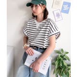 《JaVaジャバコラボ》背中で魅せる。バック刺繍フレンチスリーブTシャツ（半袖） | Classical Elf  | 詳細画像30 