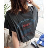 《JaVaジャバコラボ》背中で魅せる。バック刺繍フレンチスリーブTシャツ（半袖） | Classical Elf  | 詳細画像1 