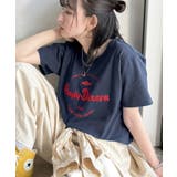 ネイビー | 《JaVaジャバコラボ》刺繍とプリントが織りなす唯一無二のデザイン。綿100%お… | Classical Elf