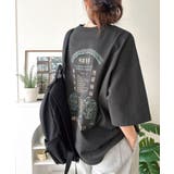 チャコール | 《JaVa ジャバコラボ》大人の魅力を引き立てる、綿100%個性派TEE!韓国刺… | Classical Elf