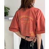 オレンジ | 《JaVa ジャバコラボ》大人の魅力を引き立てる、綿100%個性派TEE!韓国刺… | Classical Elf