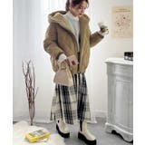 《JaVa ジャバコラボ》もこもこ&暖か。中綿キルティングフード付きアウター | Classical Elf | 詳細画像8