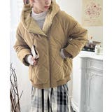 《JaVa ジャバコラボ》もこもこ&暖か。中綿キルティングフード付きアウター | Classical Elf | 詳細画像9