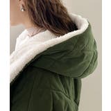 《JaVa ジャバコラボ》もこもこ&暖か。中綿キルティングフード付きアウター | Classical Elf | 詳細画像15