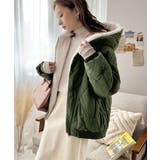 《JaVa ジャバコラボ》もこもこ&暖か。中綿キルティングフード付きアウター | Classical Elf | 詳細画像6