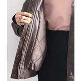 《JaVaジャバ コラボ》フェイクレザーヴィンテージオーバーブルゾン | Classical Elf  | 詳細画像38 