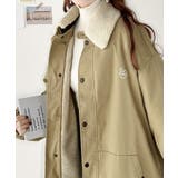 ボリュームが可愛い。取り外し可能ボアライナー付 5wayスタンドカラージャケット | Classical Elf | 詳細画像1