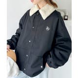 ボリュームが可愛い。取り外し可能ボアライナー付 5wayスタンドカラージャケット | Classical Elf | 詳細画像20