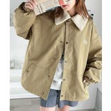 ボリュームが可愛い。取り外し可能ボアライナー付 5wayスタンドカラージャケット | Classical Elf | 詳細画像3