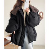 セーラー風カラーがあざとい。中綿バルーンシルエットブルゾン | Classical Elf | 詳細画像12