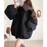 セーラー風カラーがあざとい。中綿バルーンシルエットブルゾン | Classical Elf | 詳細画像14